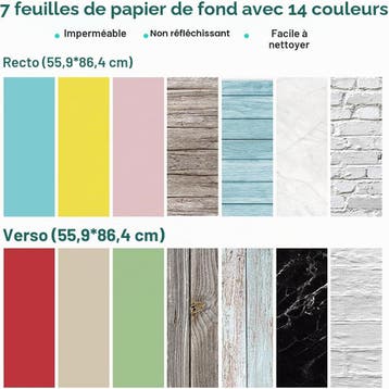 Kit fond photo studio - Seconde chance a petit prix - 44%..., Verzenden