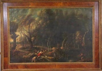 École européenne (XVIII) - Atalanta and Meleager Hunting the