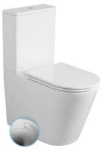 BWS AVI duoblok Rimless Glans wit Tornado Spoeling incl, Doe-het-zelf en Bouw, Ophalen of Verzenden, Nieuw, Overige typen