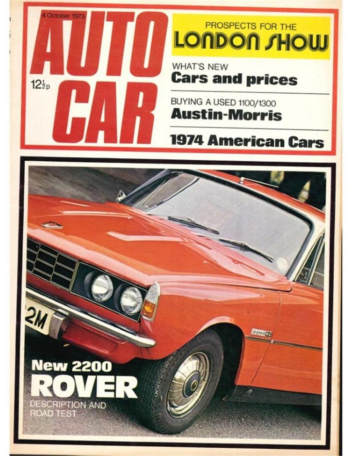 1973 AUTOCAR MAGAZINE 4036 ENGELS, Boeken, Auto's | Folders en Tijdschriften
