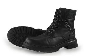 Dockers By Gerli Veterboots in maat 39 Zwart, Kleding | Dames, Schoenen, Dockers By Gerli, Verzenden, Zwart, Overige typen