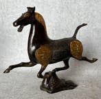 Beeld, Vliegend paard - 18.5 cm - Brons, Antiek en Kunst