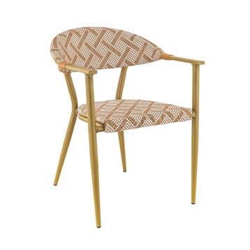 Nieuwe Stoel Megan m/a - Beige, Tuin en Terras, Ophalen
