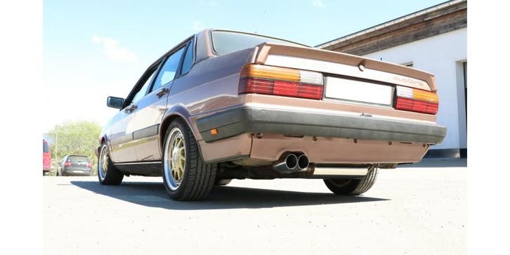 FOX Audi 80/90 type 85 quattro pre-facelift einddemper - 2x7, Auto-onderdelen, Uitlaatsystemen, Nieuw, Verzenden
