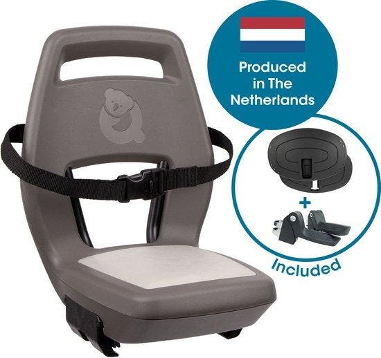Qibbel Junior 6+ Fietsstoeltje Achter Bagagedrager bevest..., Fietsen en Brommers, Fietsaccessoires | Fietsstoeltjes, Nieuw, Verzenden