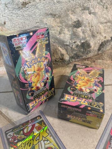 Pokémon - 2 Booster box - Pokémon - Display japonaise m2a