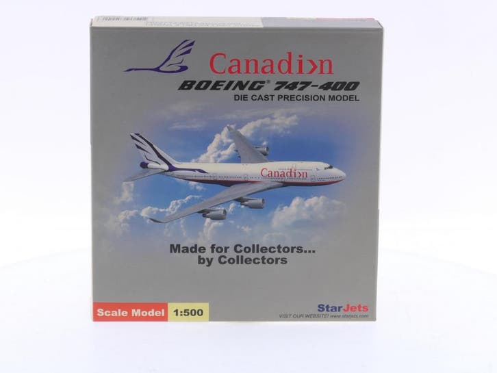 Schaal 1:500 Schuco/Star Jets SJCDN002 Canadian Airlines..., Hobby & Loisirs créatifs, Modélisme | Avions & Hélicoptères, Enlèvement ou Envoi