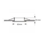 MR11 ARMATUUR | DELOS | ZWART, Huis en Inrichting, Lampen | Spots, Verzenden, Nieuw