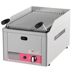 Lavasteengrill | Gas | Oppervlak 300x500 (Staal) | 4kW |, Verzenden, Nieuw in verpakking