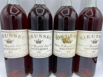 1980 Chateau Rieussec - Sauternes 1er Grand Cru Classé - 4