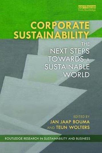 Corporate Sustainability 9781138193765 Jan Jaap Bouma, Boeken, Verzenden, Zo goed als nieuw, Jan Jaap Bouma