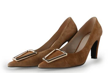 Manfield Pumps in maat 40 Beige, Pumps, Verzenden, Beige, Manfield