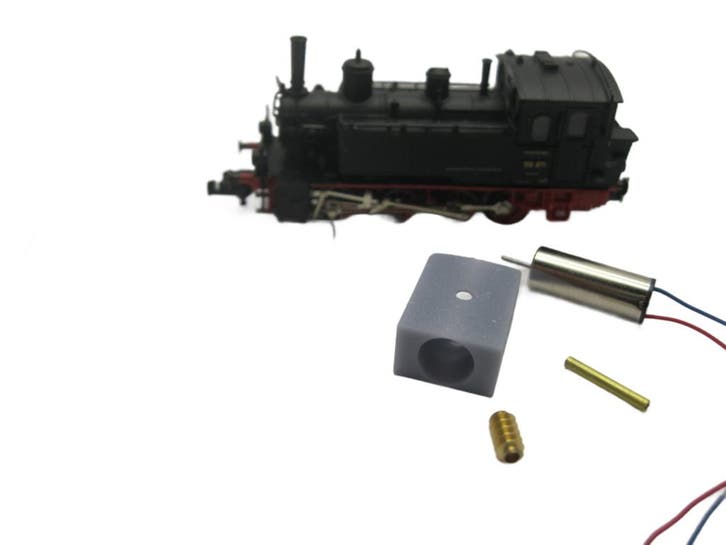 micromotor nf026G ombouwset voor Fleischmann BR 98 (DB DRG),, Hobby & Loisirs créatifs, Trains miniatures | Échelle N, Envoi