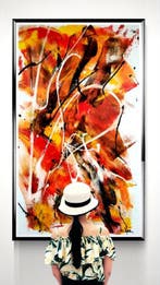 Luc Mora - The Burn of Reality - XXL, Antiek en Kunst