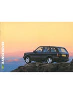 2000 RANGE ROVER BROCHURE ENGELS, Nieuw