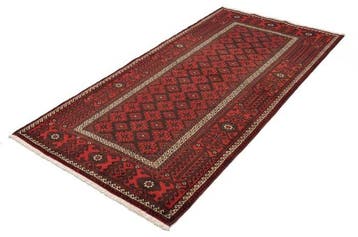 Beloudj - Vloerkleed - 188 cm - 98 cm - Handgemaakt -