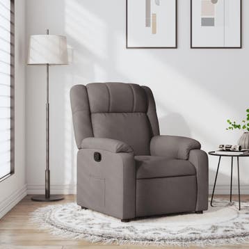 Fauteuil inclinable taupe -34% : Jusqua epuisement des s..., Verzenden, Nieuw