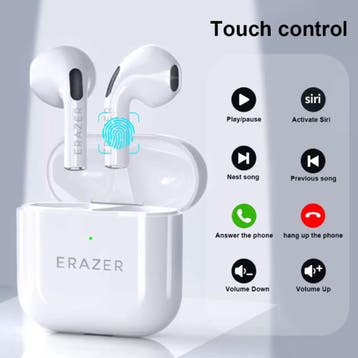 Draadloze Oortjes - Koptelefoon Oordopjes TWS Bluetooth 5.4, Verzenden, Nieuw