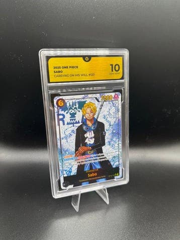 Bandai - 1 Graded card - One Piece - Sabo 120 Carrying on, Nieuw