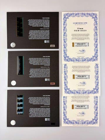 Avengers – Rare Set of 3 Mounted 35mm Film Cells –, Nieuw