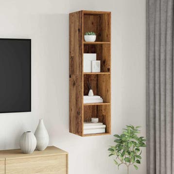 vidaXL Tv-meubelset Oud Hout 37 x 37 x 142,5 cm Bewerkt hout, Verzenden, Nieuw