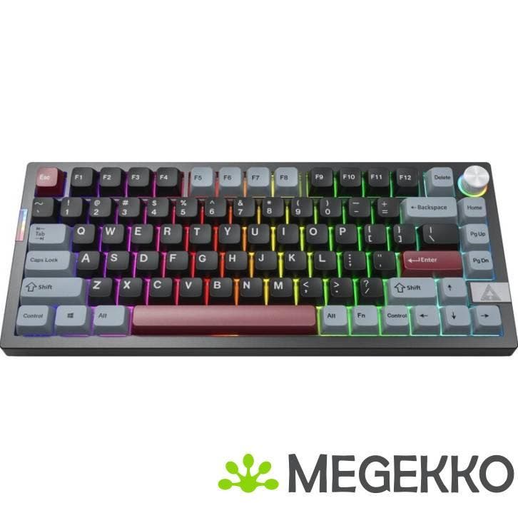 Montech MKey Pro Darkness toetsenbord Zwart - GateronG Pro, Computers en Software, Toetsenborden, Nieuw, Verzenden