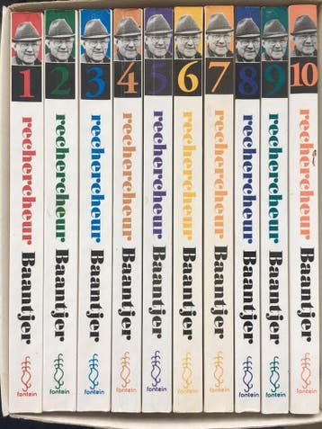 Rechercheur Baantjer van Bureau Warmoesstraat 10 delen, Livres, Thrillers, Verzenden, A.C. Baantjer