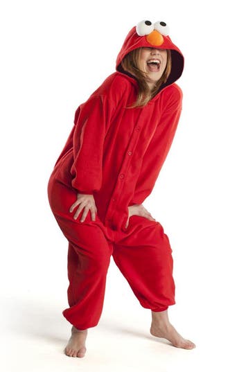 Onesie Elmo Pak Kostuum XS-S Rood Elmopak Jumpsuit Huispak, Kleding | Dames, Ophalen of Verzenden, Nieuw