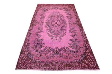 Roze vintage - Vloerkleed - 205 cm - 110 cm - Met, Huis en Inrichting, Nieuw