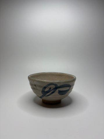 Japanse Kenzan-stijl Chawan () – Gedurfde Blauwe