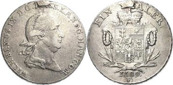 Wilhelmstaler, daalder 1789 Hessen-kassel Wilhelm Ix 1785..., Verzenden, België