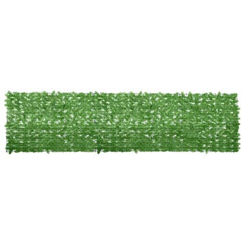 vidaXL Balkonscherm met groene bladeren 400x100 cm, Verzenden, Nieuw
