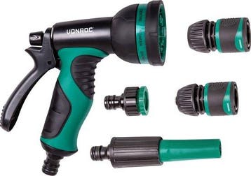 2dekans | VONROC broespistool & spuitstuk set – 8, Doe-het-zelf en Bouw, Ophalen of Verzenden, Nieuw