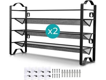 Veiling - 2x Soothe Kruidenrek Staand en Ophangbaar voor 24, Huis en Inrichting, Keuken | Keukenbenodigdheden, Nieuw