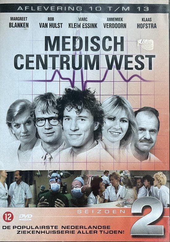 Medisch centrum west seizoen 2 aflevering 10-13 (dvd, CD & DVD, DVD | Action, Enlèvement ou Envoi