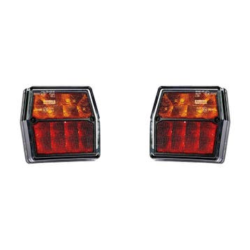 LED Verlichtingsset Aanhanger Fristom FT-222 12V, Zonder kab, Verzenden