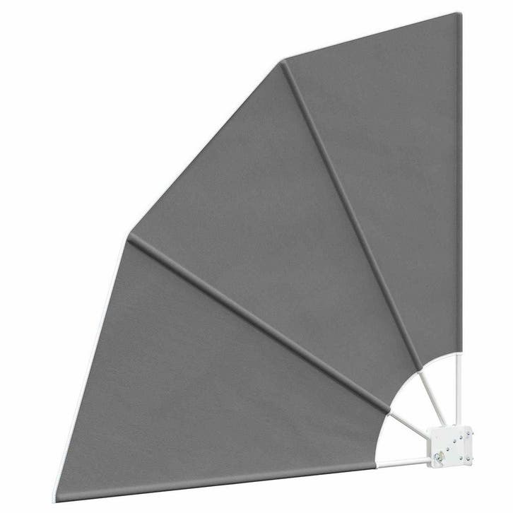 vidaXL Balkon Privacy Scherm 210 x 210 cm Polyester, Tuin en Terras, Parasols, Nieuw, Verzenden