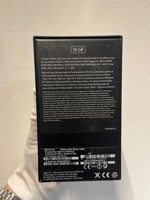 Apple iPhone 3GS 16GB A1303 ( Italian Version) - new -, Games en Spelcomputers, Spelcomputers | Overige Accessoires