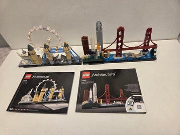 Lego Set - Architecture - San Francisco 21043 + LEGO Londen, Nieuw