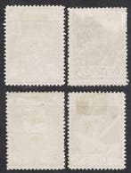 Fiume 1920 - VEGLIA - 3 waarden met de bovenprint verplaatst