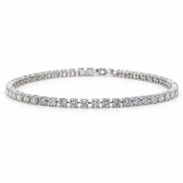 Zonder minimumprijs - Armband - 14 karaat Witgoud - 3.32ct., Nieuw
