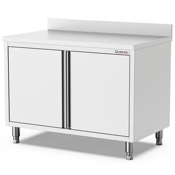 Werkbank | 700 LINE | RVS | Draaideuren | Achteropstand |, Verzenden