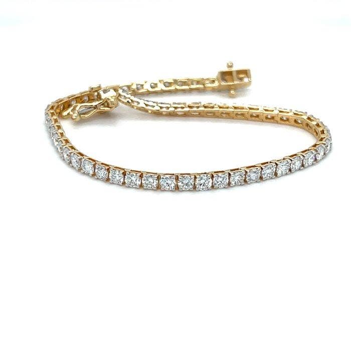 Zonder minimumprijs - Armband - 14 karaat Geel goud -, Handtassen en Accessoires, Armbanden