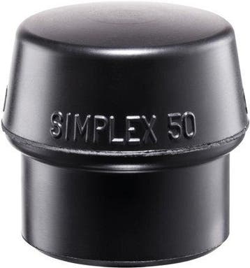 Vervangende Rubber Kop voor Een Simplex Hamer 30mm Zwart [2, Verzenden, Nieuw