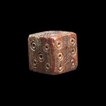 Oud-Romeins, Keizerrijk Been dobbelsteen - Ancient Roman, Antiek en Kunst