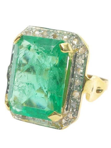 Sans prix de réserve - Bague - 9 carats Argent, Or jaune