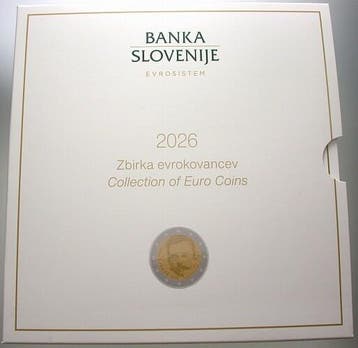 Munten set 1 Cent-2 Euro-3 Euro, 8,88 Euro 2026 Slowenien..., Postzegels en Munten, Munten | Europa | Euromunten, Verzenden, België