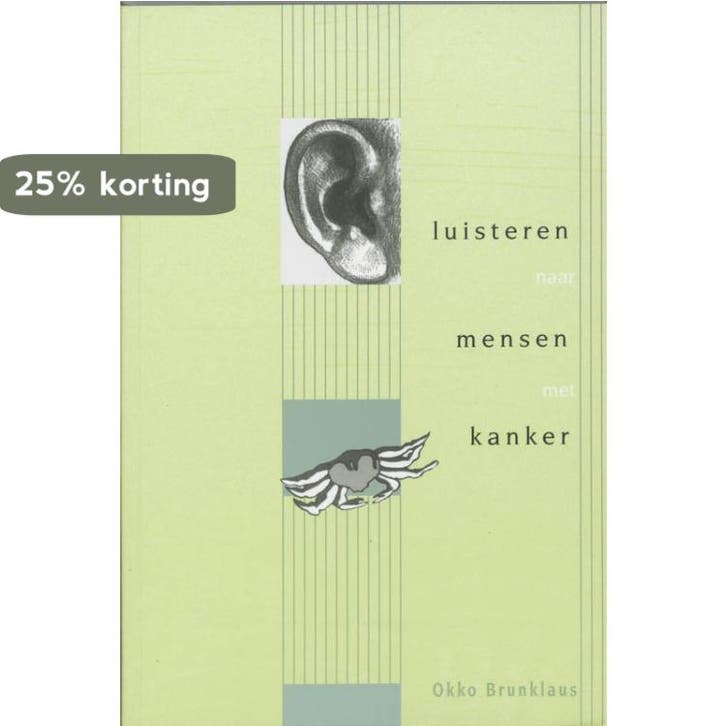 Luisteren naar mensen met kanker / Skillslab-serie, Livres, Science, Envoi