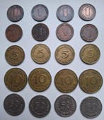 Bank Deutscher Länder 1 bis 50 Pfennig 1948/1949 Münzen und