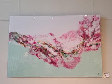 Moderne abstracte schilderkunst in vloeibare kunst J.te, Boeken, Nieuw